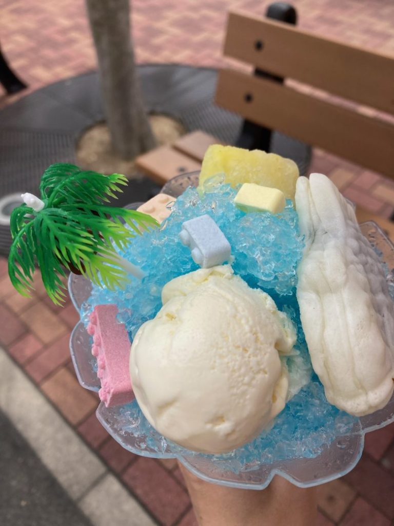 レゴランドのかき氷