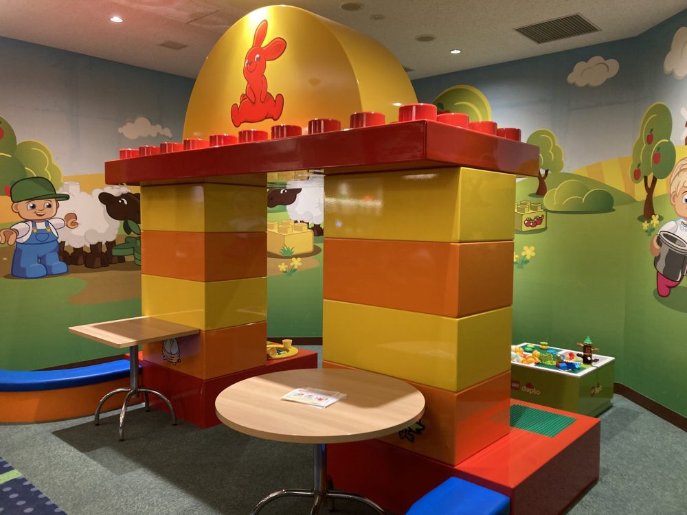 レゴランドホテルのスカイランバーにあるキッズスペース