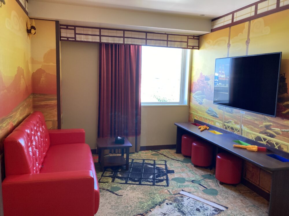 レゴランドのスイートルーム(ニンジャゴー)