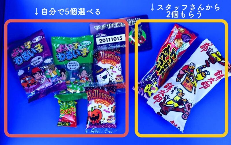 レゴランドのハロウィンイベントでお菓子のつかみ取りを体験した