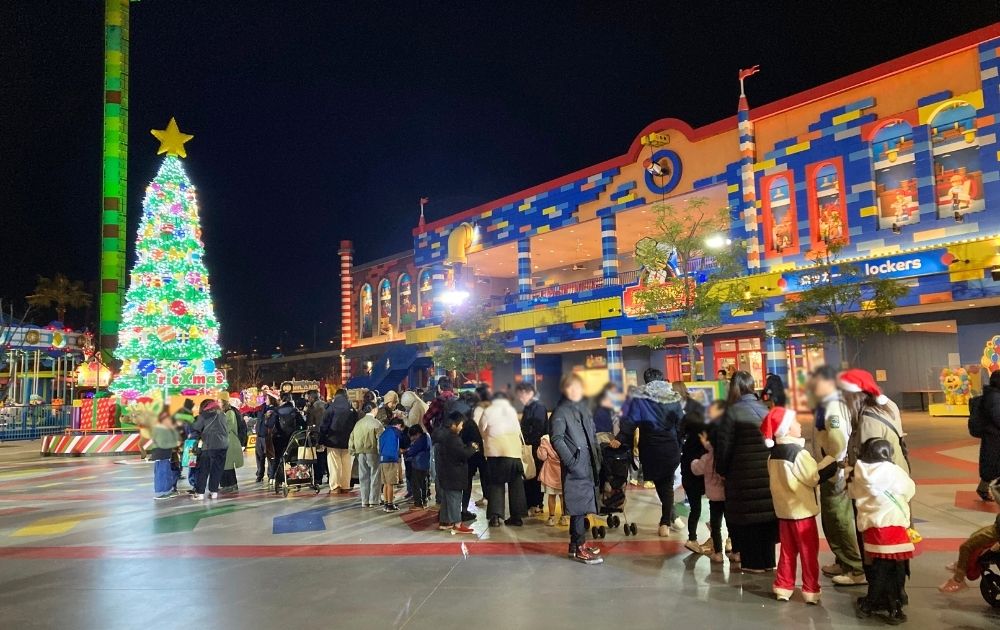 レゴランドのクリスマスナイトイベント体験レポ