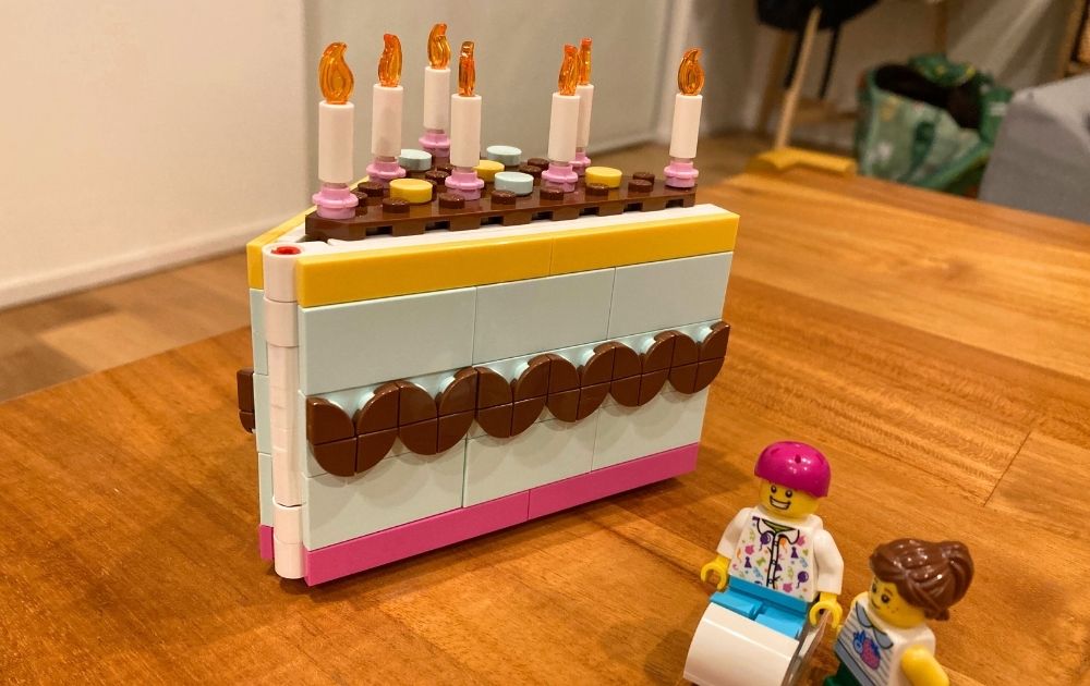レゴブロックの誕生日プレゼント