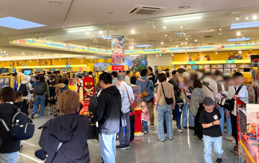 レゴランドの混雑状況
