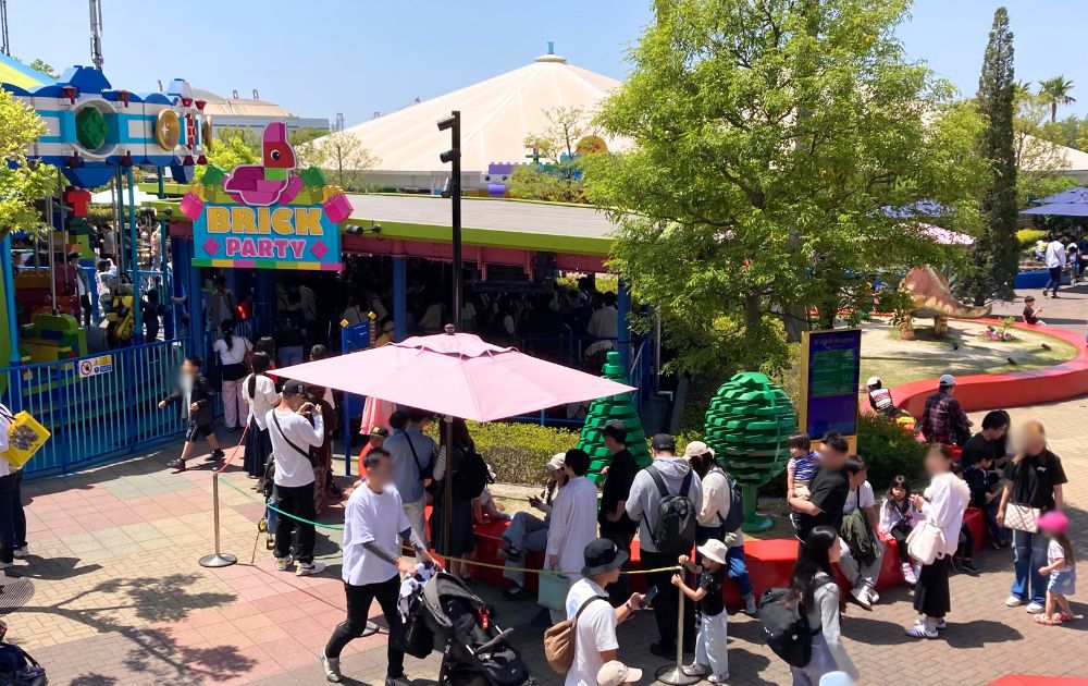 レゴランドの混雑状況