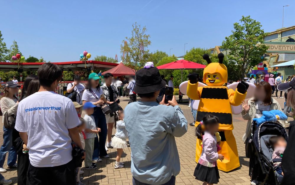 レゴランドの混雑状況