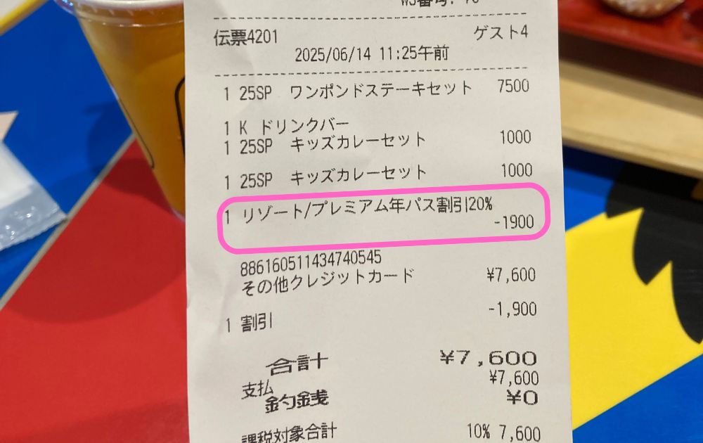 レゴランドのナイトテーブルレストランにあるワンポンドステーキレビュー
