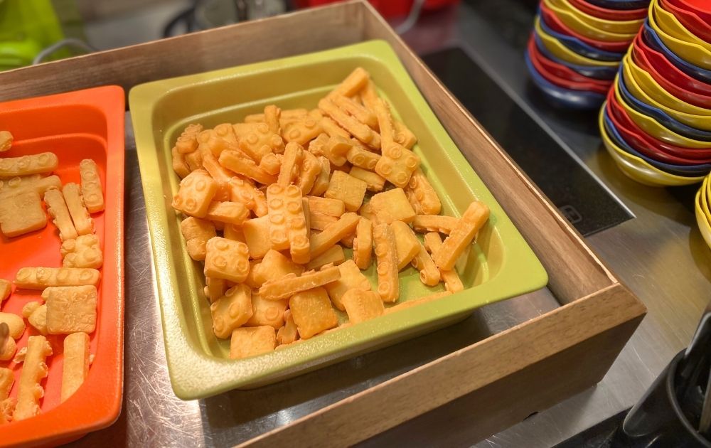 レゴランドホテルの夕食実食レポ(ミニビュッフェ)