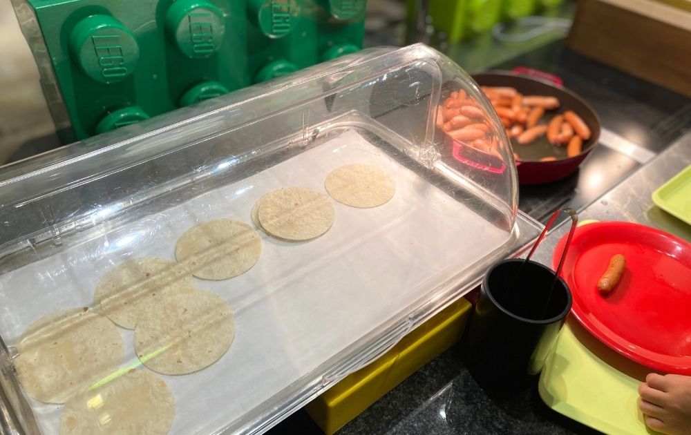 レゴランドホテルの夕食実食レポ(ミニビュッフェ)