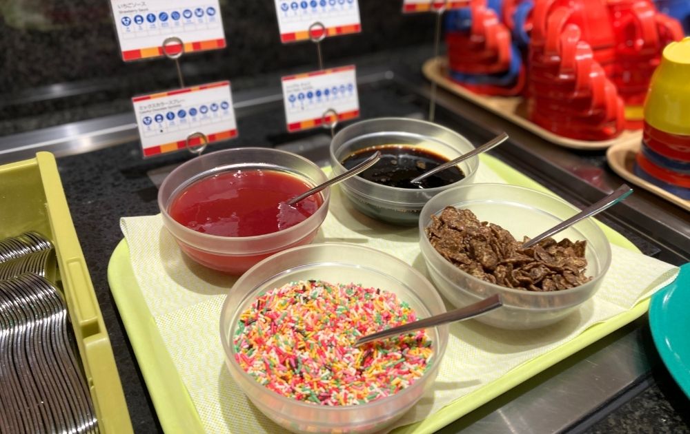 レゴランドホテルの夕食実食レポ(ミニビュッフェ)