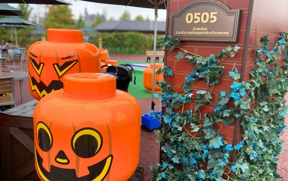 レゴランドのハロウィンイベント（混雑状況）雨の日