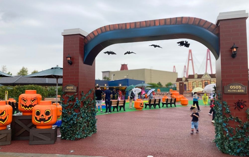 レゴランドのハロウィンイベント（混雑状況）