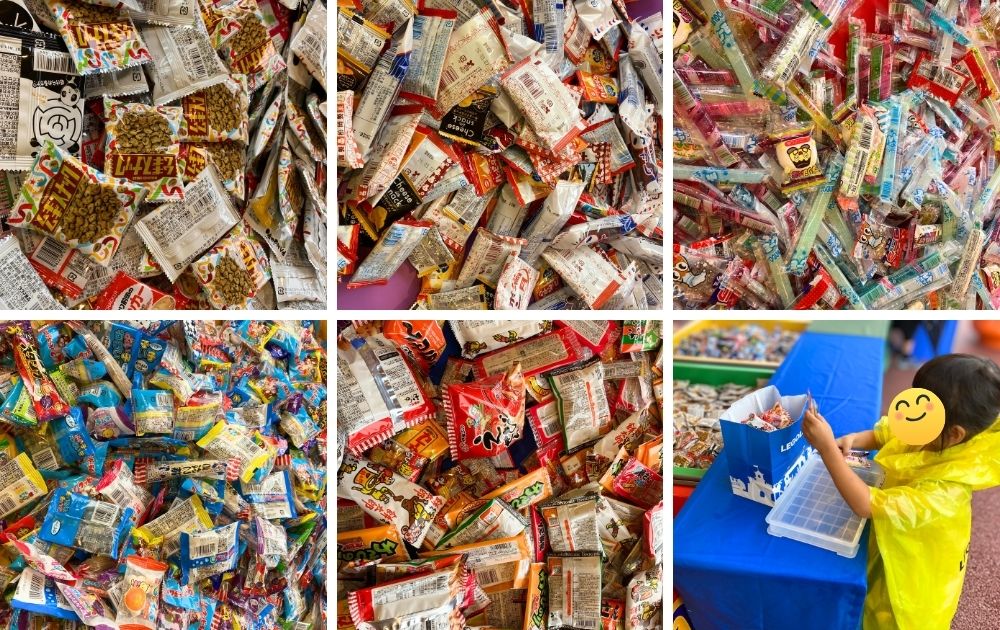 レゴランドのハロウィンイベント（混雑状況）キャンディハント・お菓子のつかみ取り