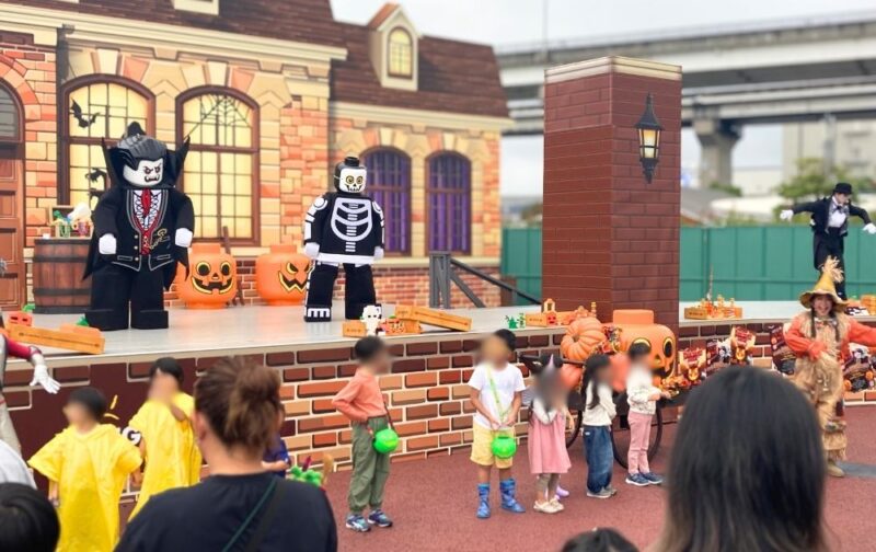 レゴランドのハロウィンイベント（限定スペシャルショー）
