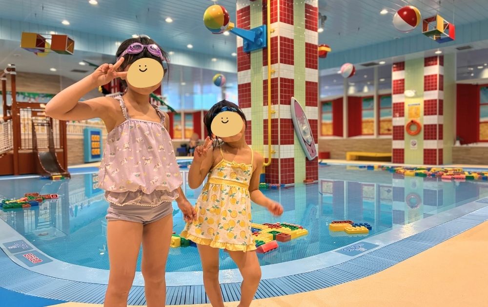 レゴランドホテルのプール予約方法（チェックアウト日）