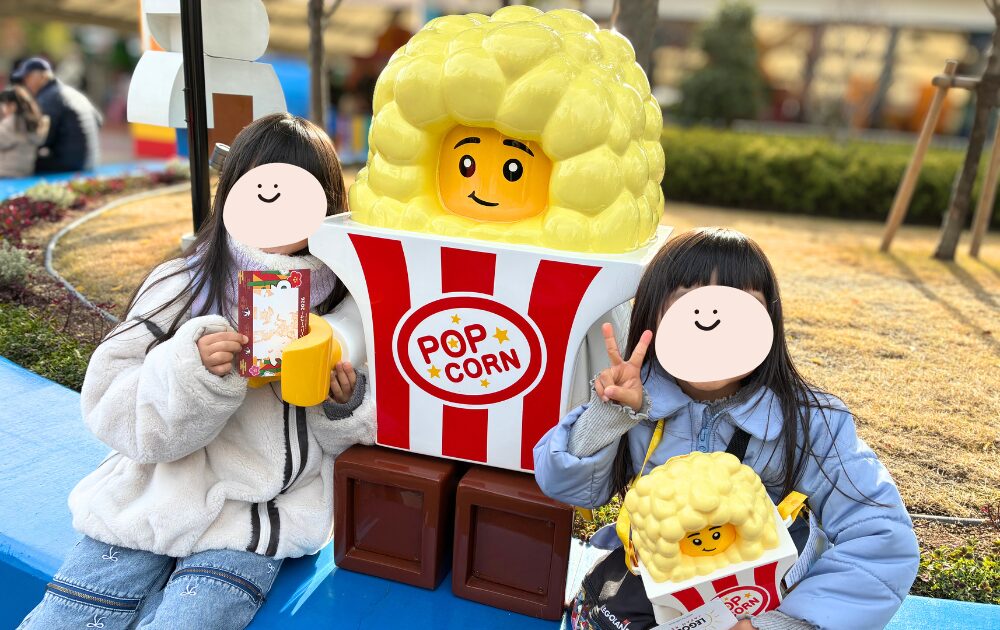 レゴランドのポップコーン（ポップコーンジュニア）