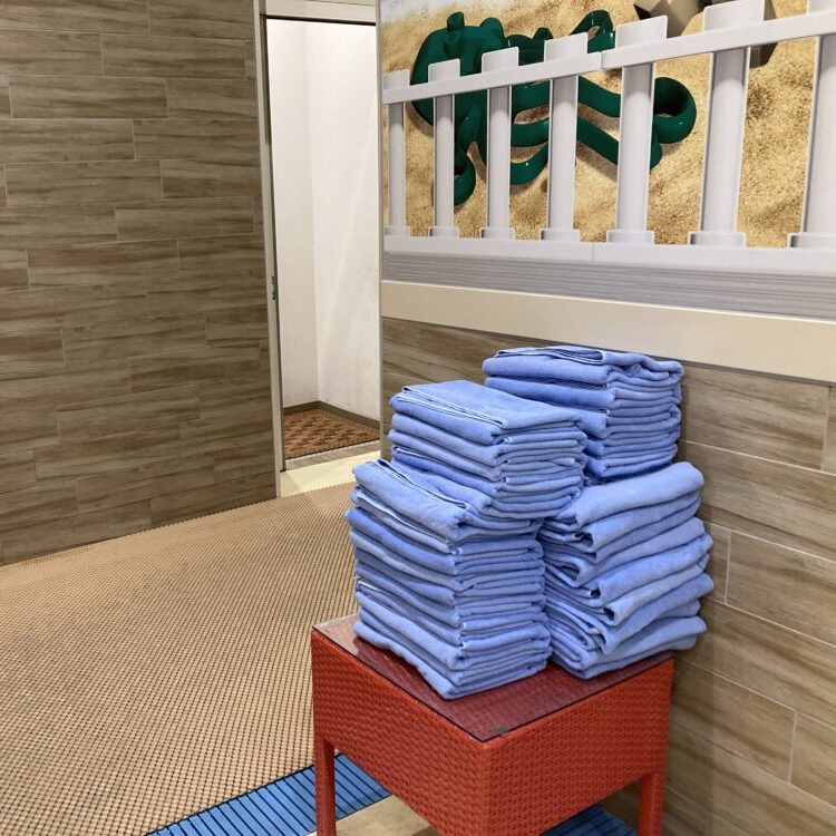 レゴランドホテルのプールはタオルの持ち込み不要