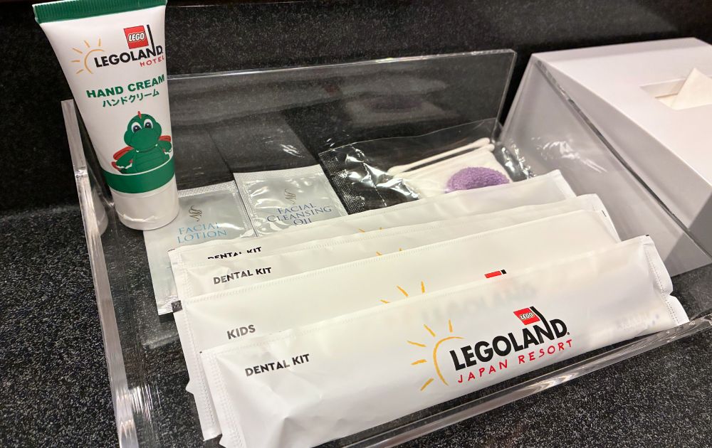 レゴランドホテル　アメニティ