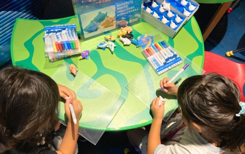 シーライフ名古屋の絵付けイベント