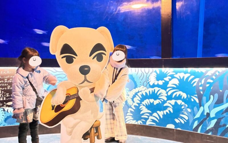 シーライフ名古屋のどうぶつの森コラボ