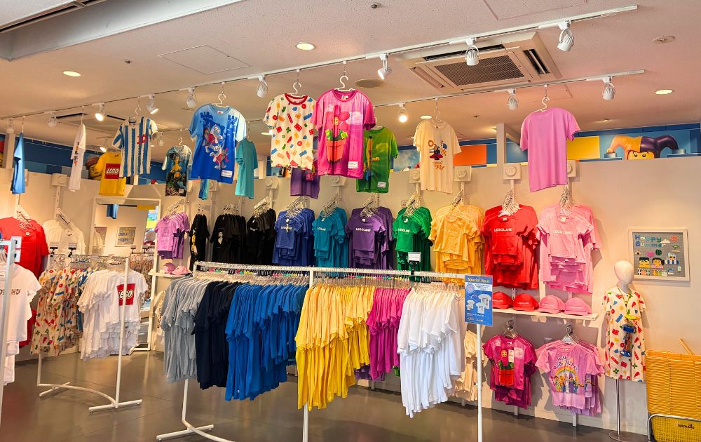 レゴランドのおすすめお土産一覧（Tシャツ）