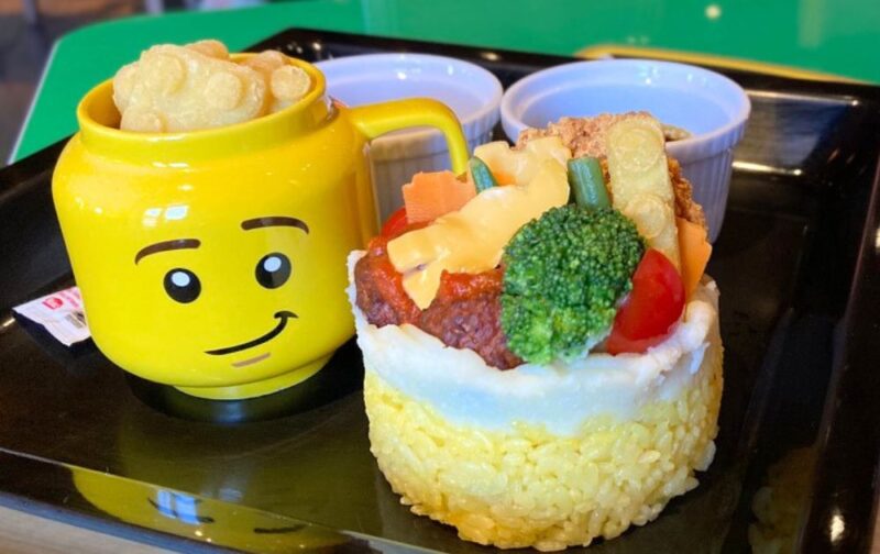 レゴランドの誕生日プランで食べられるランチ（パークパッケージ）
