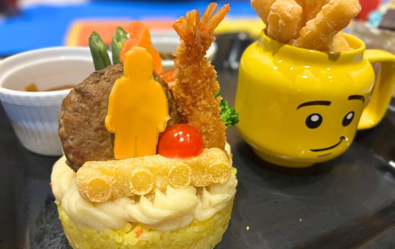 レゴランドの誕生日プランで食べられるランチ（パークパッケージ）