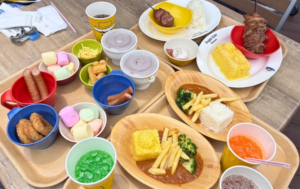 レゴランドのナイトテーブルレストランで食べられるカレー