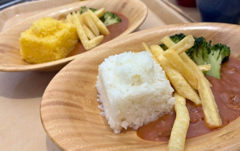 レゴランドのナイトテーブルレストランで食べられるカレー