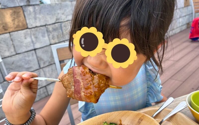 レゴランドのナイトテーブルレストランで食べられるカレー