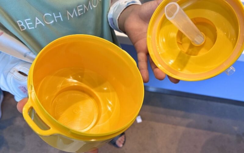 レゴランドのフローズンドリンクスラッシュ（ヘッドカップ）