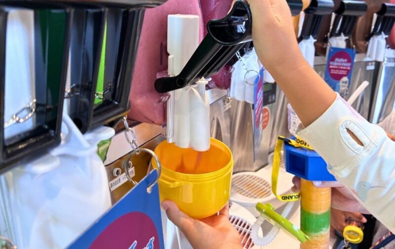 レゴランドのフローズンドリンクスラッシュ（ヘッドカップ）