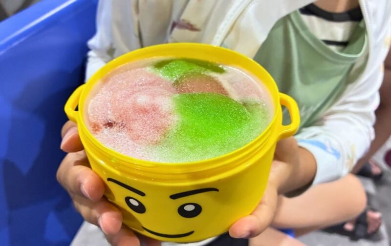 レゴランドのフローズンドリンクスラッシュ（ヘッドカップ）