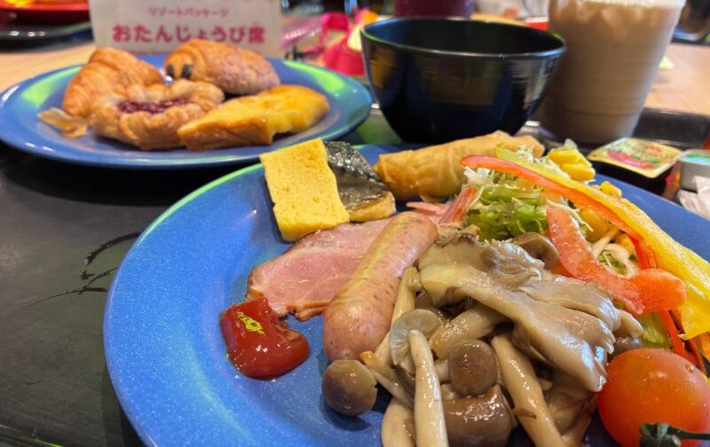 レゴランドホテルの朝食ビュッフェ