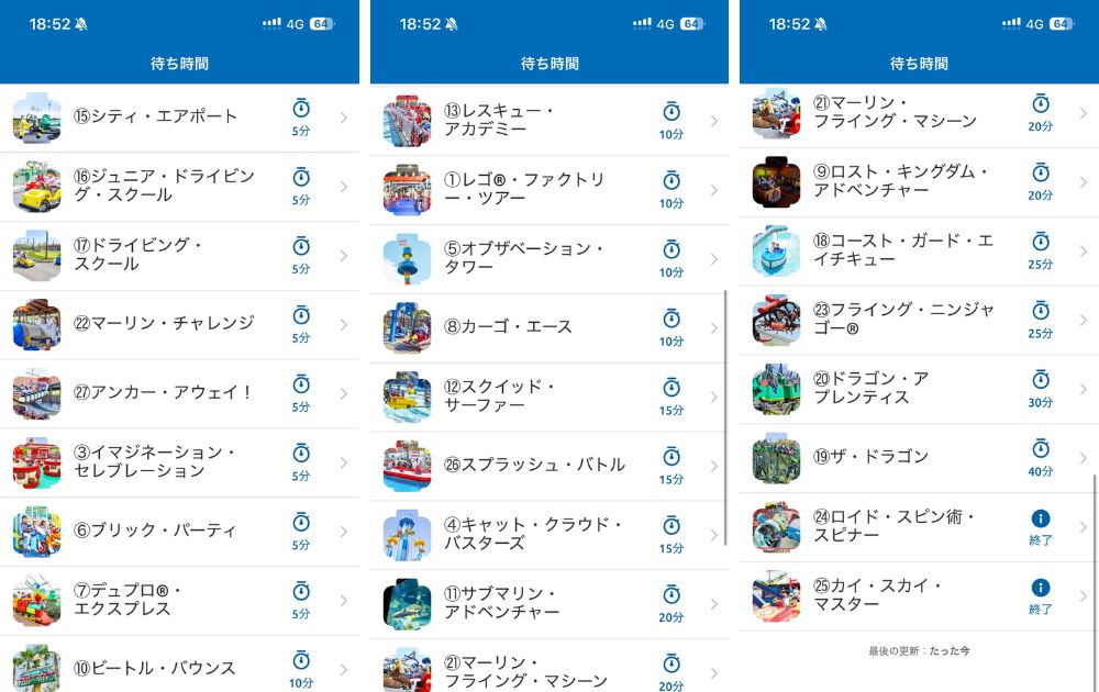 レゴランドのまつりナイト2026混雑状況