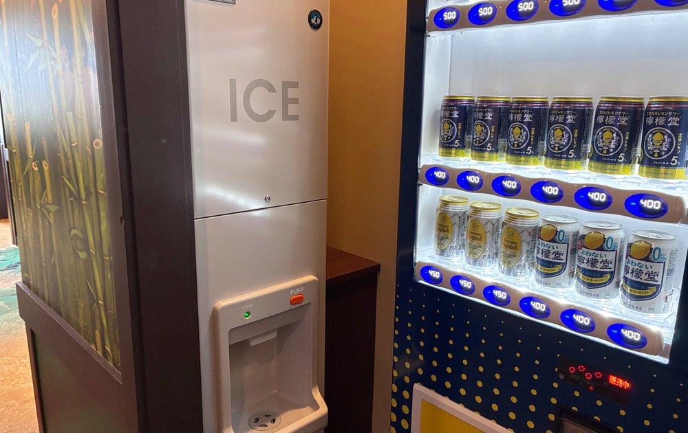 レゴランドホテルの自販機・製氷機