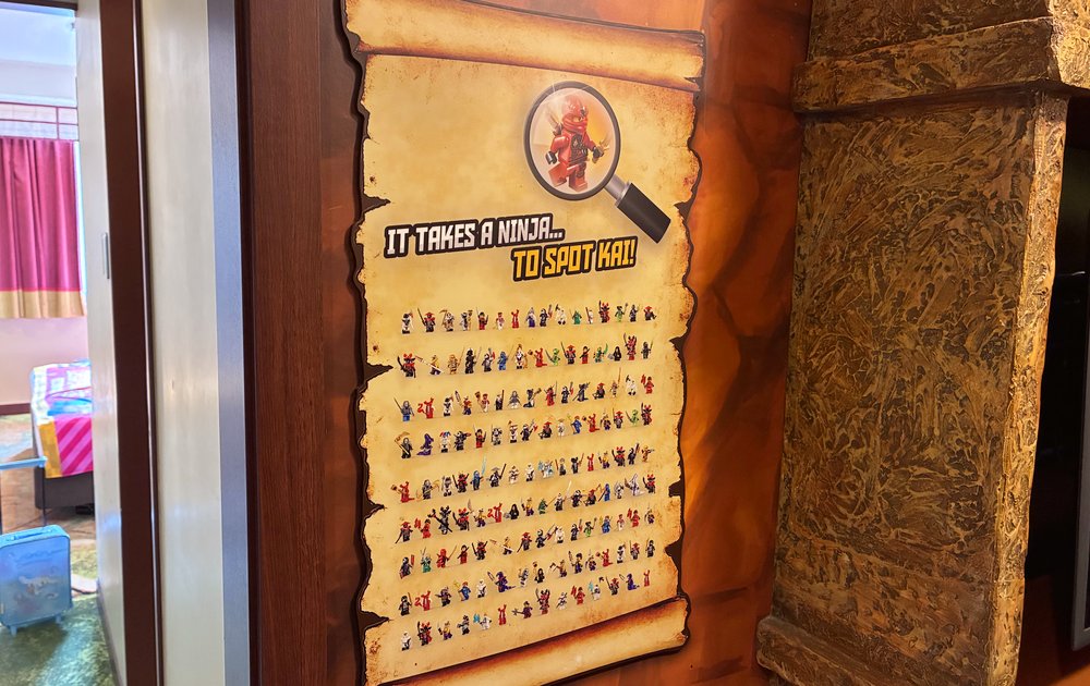 レゴランドホテルのニンジャゴースタンダード