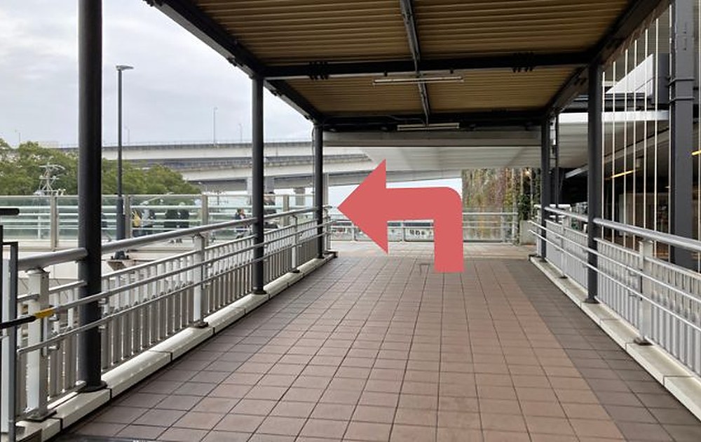レゴランドの最寄駅からのアクセス