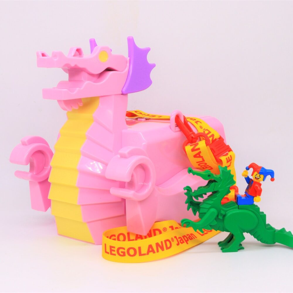 レゴランド・ジャパン ドラゴン ピンク ポップコーンバケツ