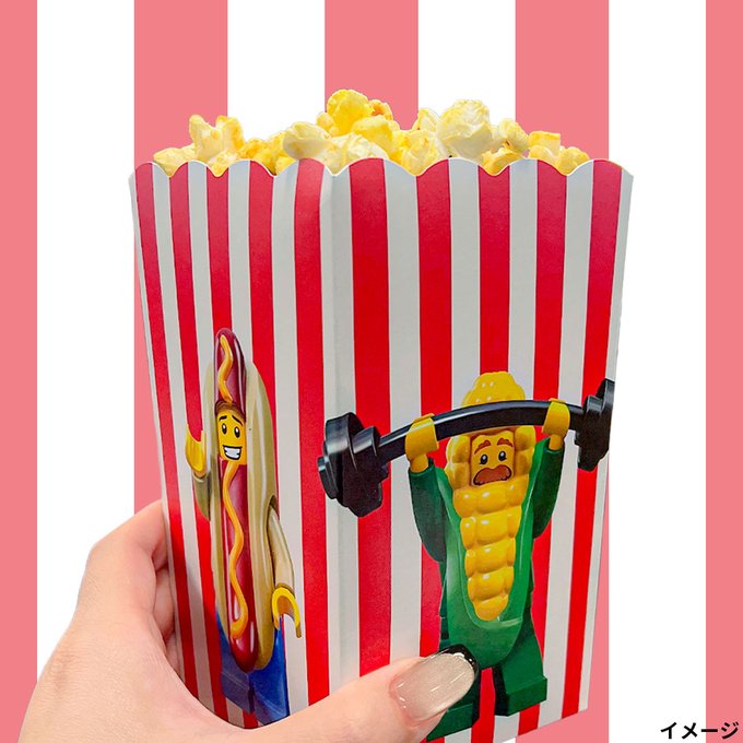 レゴランドのポップコーン（ハニーバター）