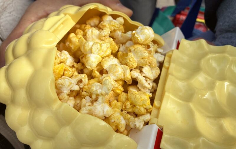 レゴランドのポップコーン（ポップコーンジュニア）しょうゆバター