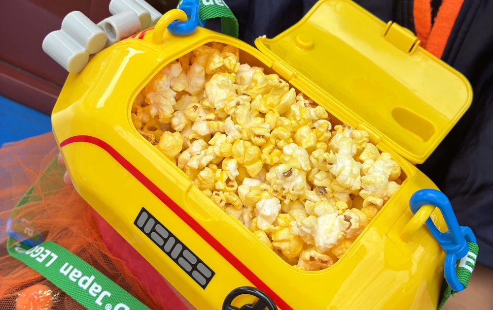 レゴランドのポップコーハニーバター味